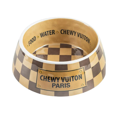 Monogram Checker Chewy Vuiton Bowl