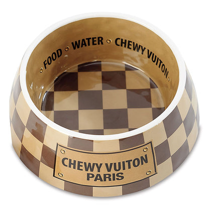 Monogram Checker Chewy Vuiton Bowl